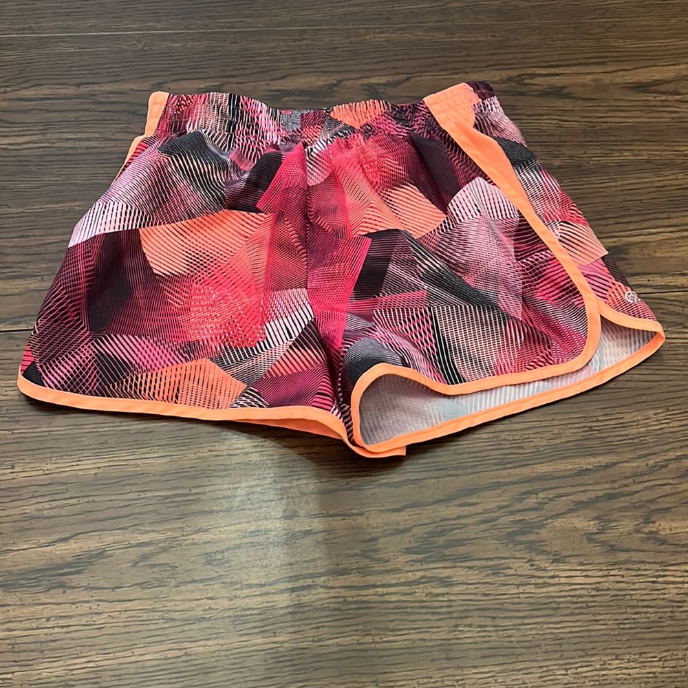 Champion running shorts, girls large